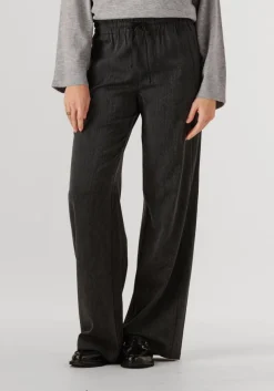 CO'COUTURE donkergrijze wijde broek susie pull on long pant donkergrijs Sale