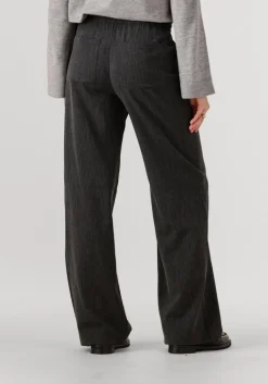 CO'COUTURE donkergrijze wijde broek susie pull on long pant donkergrijs Sale