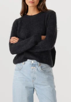 DES PETITS HAUTS donkergrijze trui chouky donkergrijs Online