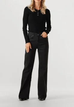 DRYKORN donkergrijze bootcut jeans retain donkergrijs Sale