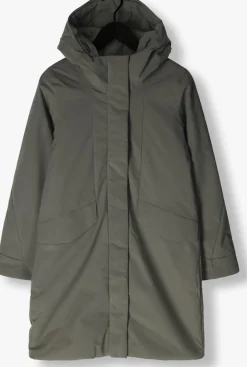 ELVINE donkergrijze gewatteerde jas signy donkergrijs Outlet