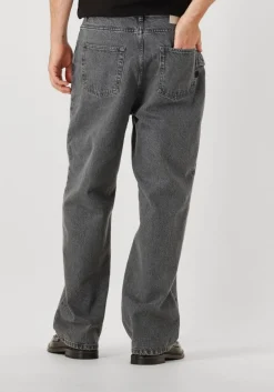 FILLING PIECES donkergrijze straight leg jeans denim pants washed donkergrijs Clearance