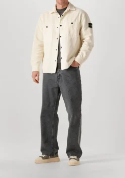 FILLING PIECES donkergrijze straight leg jeans denim pants washed donkergrijs Clearance