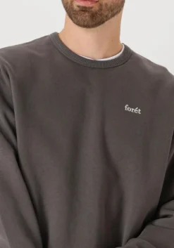 FORÉT donkergrijze forét sweater noon sweatshirt donkergrijs Sale
