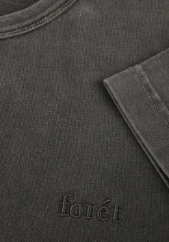 FORÉT donkergrijze forét t-shirt oak faded wash t-shirt donkergrijs Online