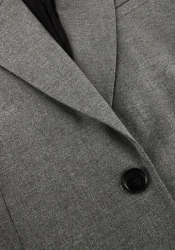 GESTUZ donkergrijze blazer gzpaula melange oz blazer donkergrijs Outlet