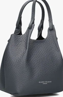GIANNI CHIARINI donkergrijze schoudertas dua 9718 donkergrijs