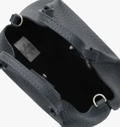 GIANNI CHIARINI donkergrijze schoudertas dua 9718 donkergrijs