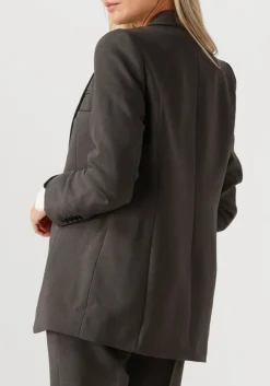 HAUTE L'AMITIÉ donkergrijze haute l'amitié blazer emerald single blazer donkergrijs Sale