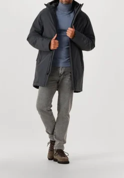 KRAKATAU donkergrijze parka's 125200008 donkergrijs Discount