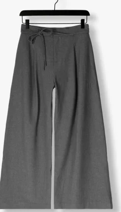 SUNCOO donkergrijze wijde broek jason donkergrijs Outlet