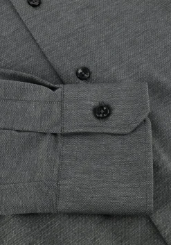 XACUS donkergrijze casual overhemd active 91617 520ml donkergrijs