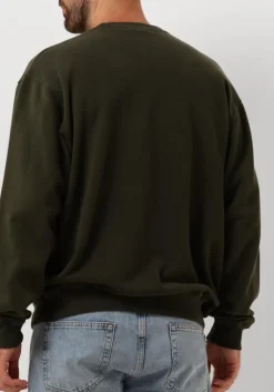 FORÉT e forét sweater ponder sweatshirt donkergroen New