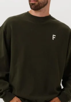 FORÉT e forét sweater ponder sweatshirt donkergroen New
