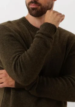 FORÉT e forét trui alpine knit donkergroen