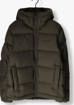 PEAK PERFORMANCE e gewatteerde jas m rivel down jacket donkergroen Best