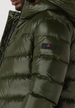 PEUTEREY e gewatteerde jas honova lks linear 04 donkergroen New