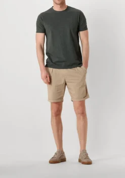 PROFUOMO e t-shirt t-shirt crew neck ss donkergroen Outlet