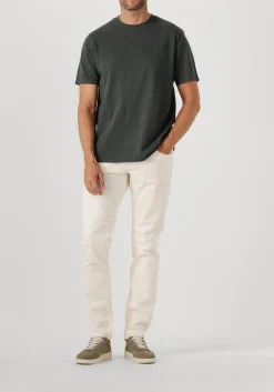 PROFUOMO e t-shirt t-shirt crew neck ss donkergroen Outlet