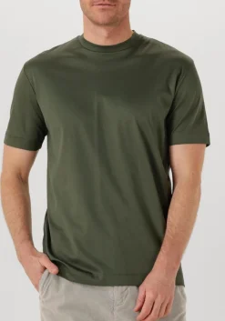 VALENZA e polo 1001 interlock supima tshirt donkergroen Clearance