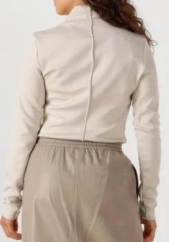 AIMEE THE LABEL top hiske ecru