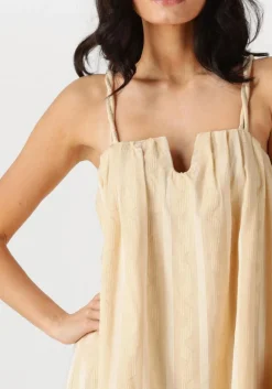 AMAYA AMSTERDAM maxi jurk kira dress ecru Clearance