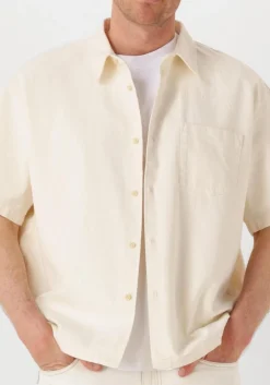 AMERICAN VINTAGE casual overhemd koybay ecru Outlet