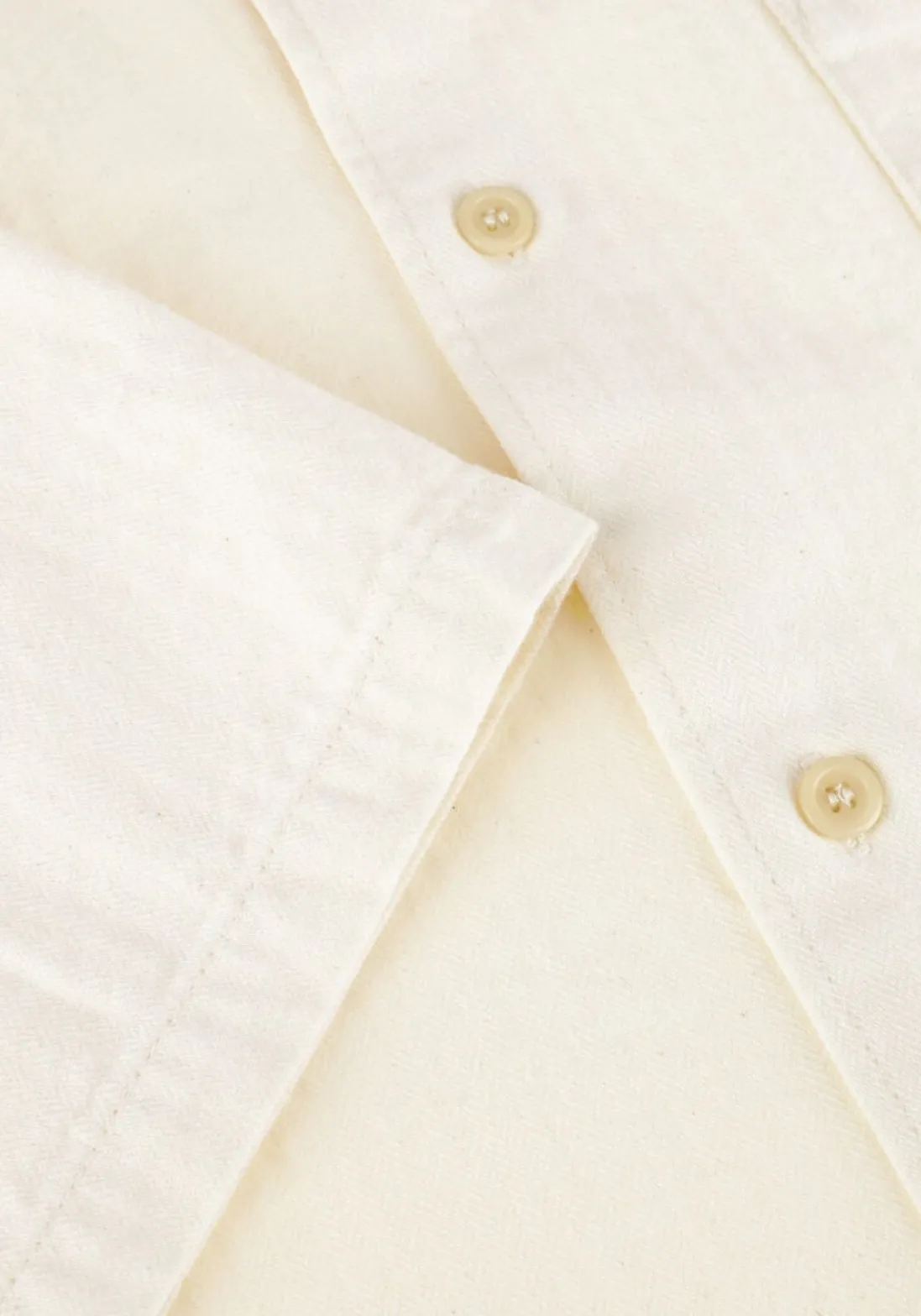 AMERICAN VINTAGE casual overhemd koybay ecru Outlet