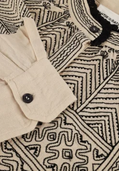 ANTIK BATIK blouses svetlana tunic ecru New