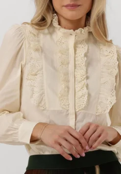 ANTIK BATIK blouses charlotte blouse ecru Clearance