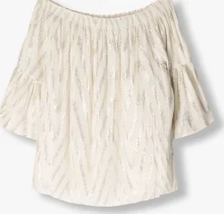 BRUUNS BAZAAR top carlis blouse ecru