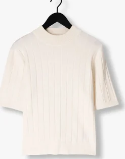 BRUUNS BAZAAR t-shirt glady knit ecru Clearance