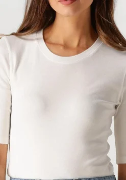 CLOSED top crewneck shortsleeve ecru Best