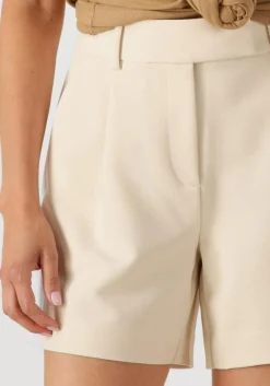 CO'COUTURE korte broek volacc crop pleat shorts ecru Hot