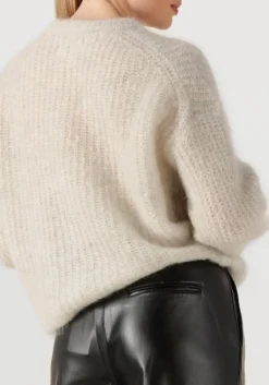 DES PETITS HAUTS trui alma ecru Clearance