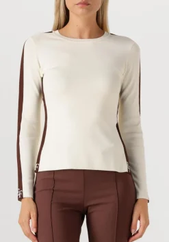 ELISABETTA FRANCHI trui knitted sweater ecru Discount