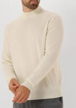 FILIPPO DE LAURENTIIS trui lupetto ml lana cashmere ecru