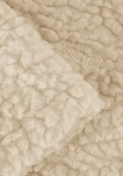 FORÉT forét trui wave half zip ecru Sale