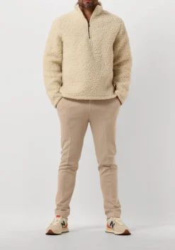 FORÉT forét trui wave half zip ecru Sale