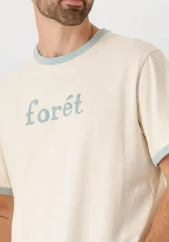 FORÉT ecru forét t-shirt tide t-shirt creme Best