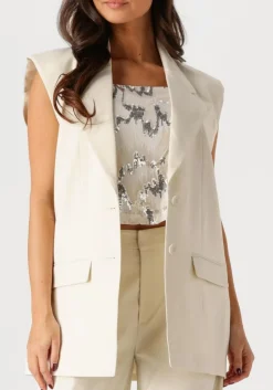 GESTUZ gilet gzseaver sl waistcoat ecru Discount