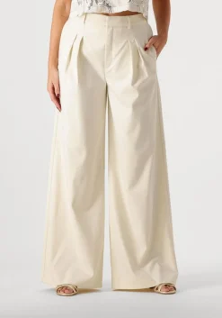 GESTUZ wijde broek gzseaver hw pants ecru Clearance