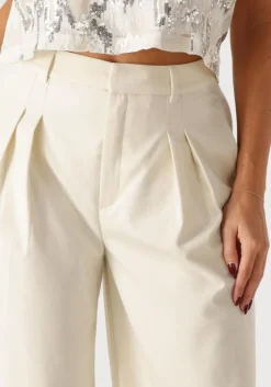GESTUZ wijde broek gzseaver hw pants ecru Clearance