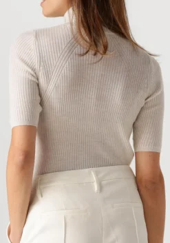 HERSKIND blouses evangalista knit blouse ecru
