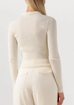 HERSKIND trui finn knit blouse ecru Discount