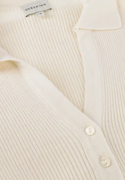HERSKIND trui finn knit blouse ecru Discount