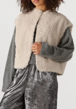 KNIT-TED gilet joshie ecru Clearance