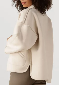 KNIT-TED teddy jas joko ecru