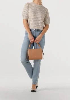 MOS MOSH t-shirt mmkarin marisol ss linen knit ecru Online