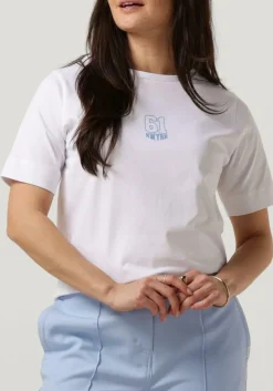 PENN & INK t-shirt t-shirt print ecru Discount